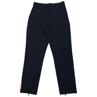 Vintage 2000s Prada Sport Zip Cuff Stretch Trousers Size W26