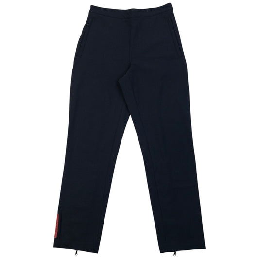 Vintage 2000s Prada Sport Zip Cuff Stretch Trousers Size W26