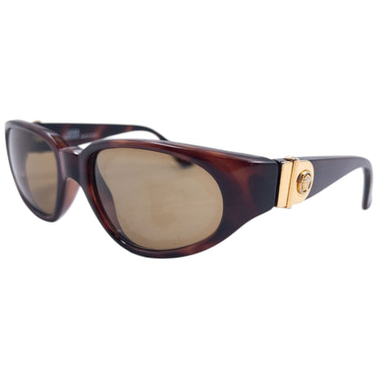 Vintage 90s Gianni Versace Tortoise Shell Sunglasses