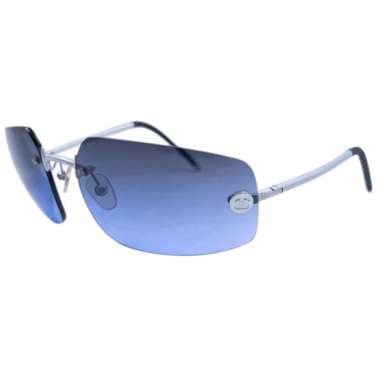 Vintage 2000s Chanel Rimless Sunglasses