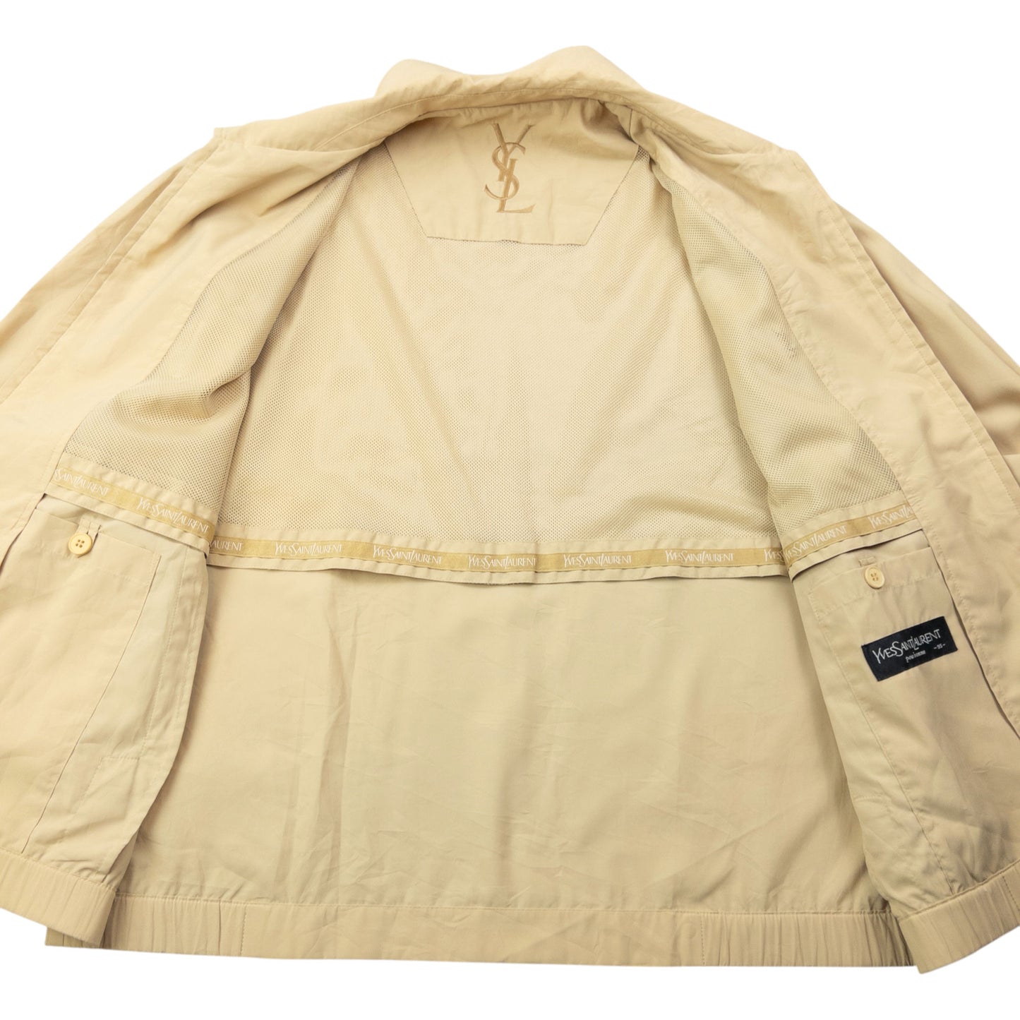 Vintage 90s YSL Yves Saint Laurent Harrington Jacket Size XS