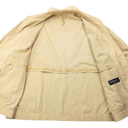 Vintage 90s YSL Yves Saint Laurent Harrington Jacket Size XS