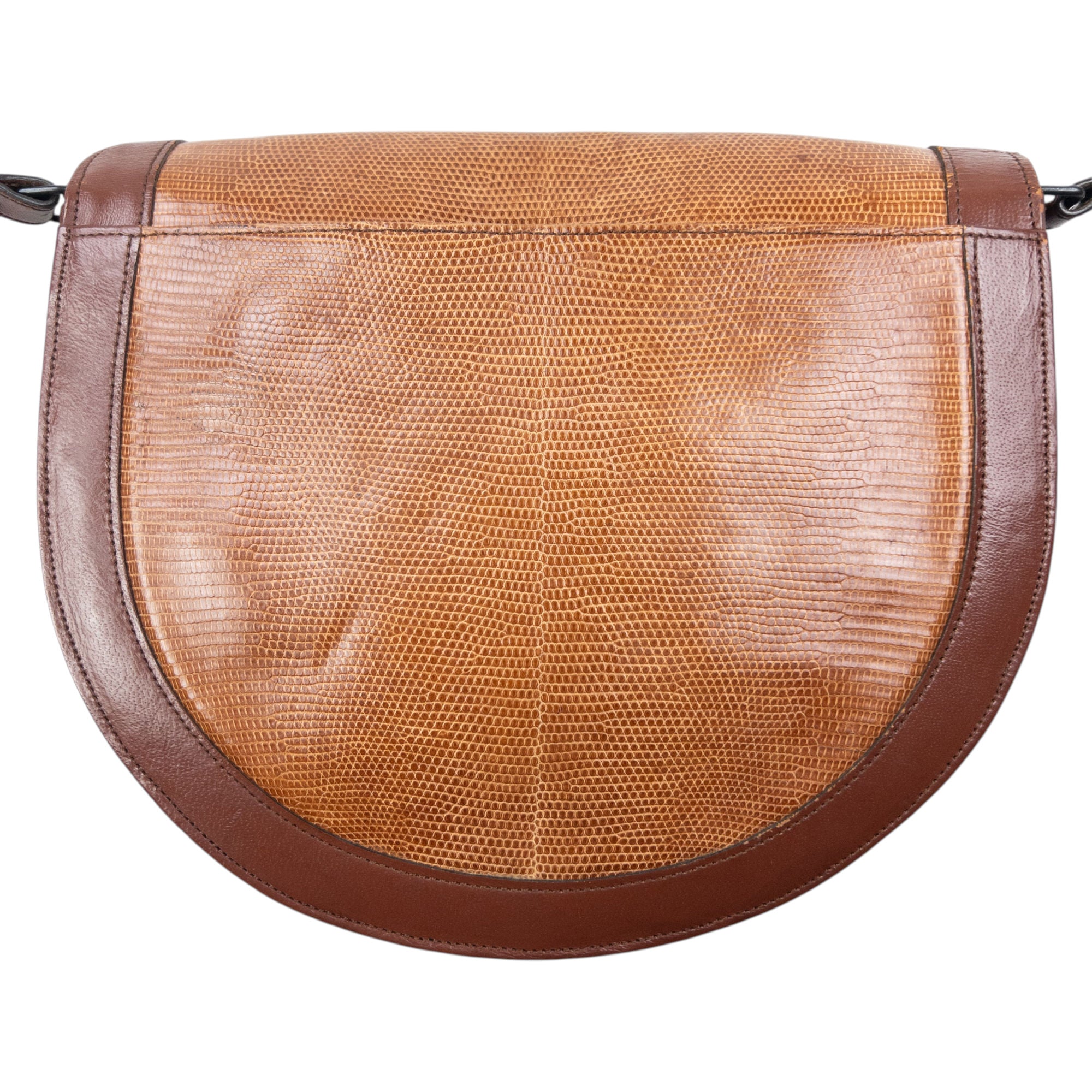 Vintage 80s YSL Yves Saint Laurent Leather Snakeskin Crossbody Bag