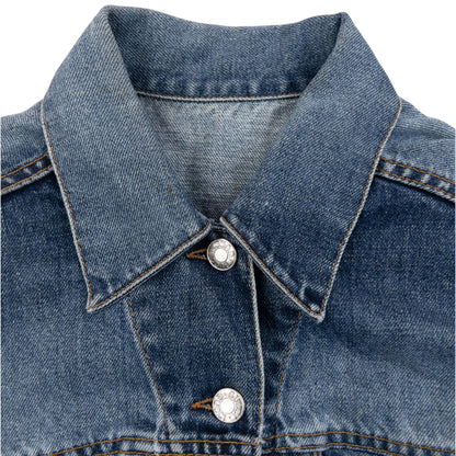 Vintage 2000s Gucci By Tom Ford Button Up Denim Jacket Womens Size S