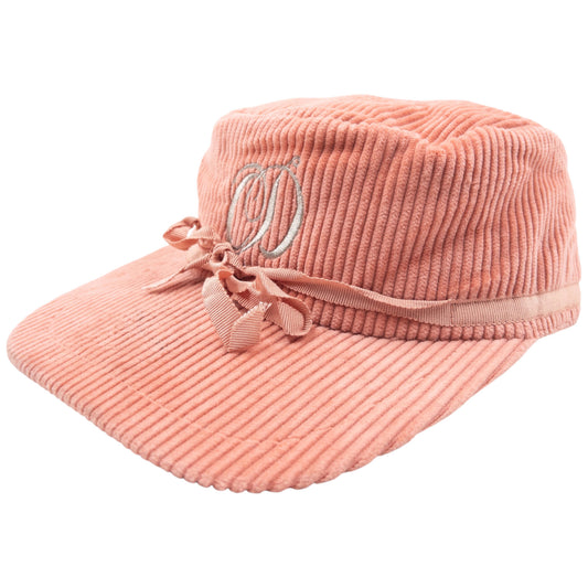 Vintage 90s Dior Sports Embroidered Corduroy Hat
