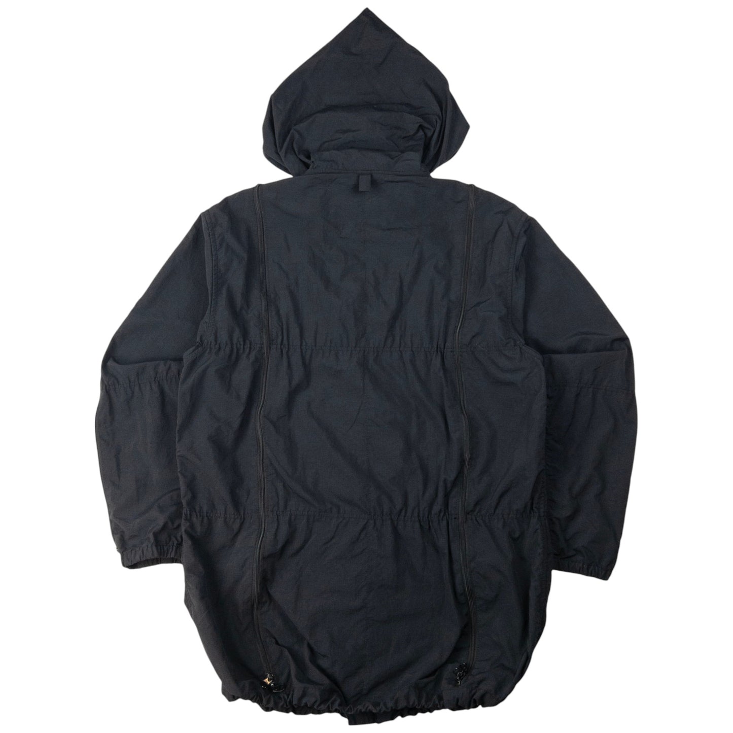 Vintage Final Home Multi Zip Hooded Jacket Size M