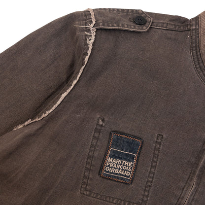 Vintage 2000s Marithe + Francois Girbaud Zip Up Denim Jacket Size M