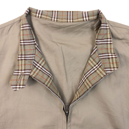 Vintage 90s Burberry Zip Up Jacket Womens Size S