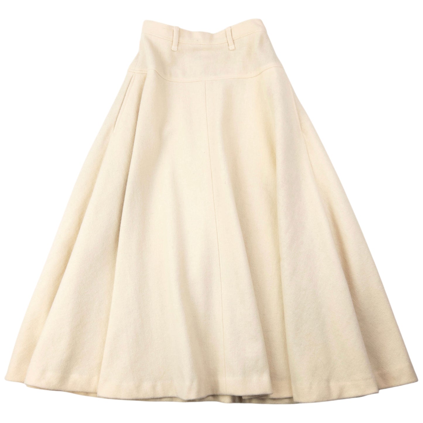 Vintage 90s Issey Miyake Wool Skirt Womens Size W22
