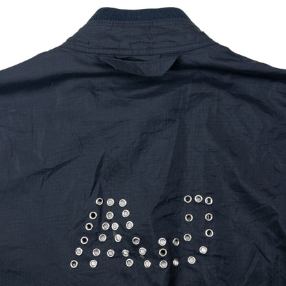 Vintage 90s Armani Jeans Eyelet Jacket Size S