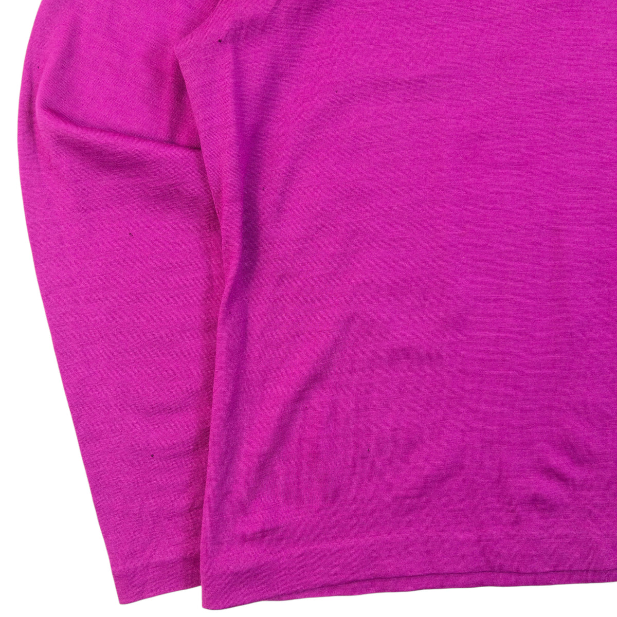 Vintage 2000s YSL Yves Saint Laurent Long Sleeve Turtleneck Top in purple (wool), photo 5