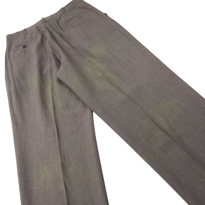 Vintage 90s Issey Miyake Pleated Wool Trousers Size W30