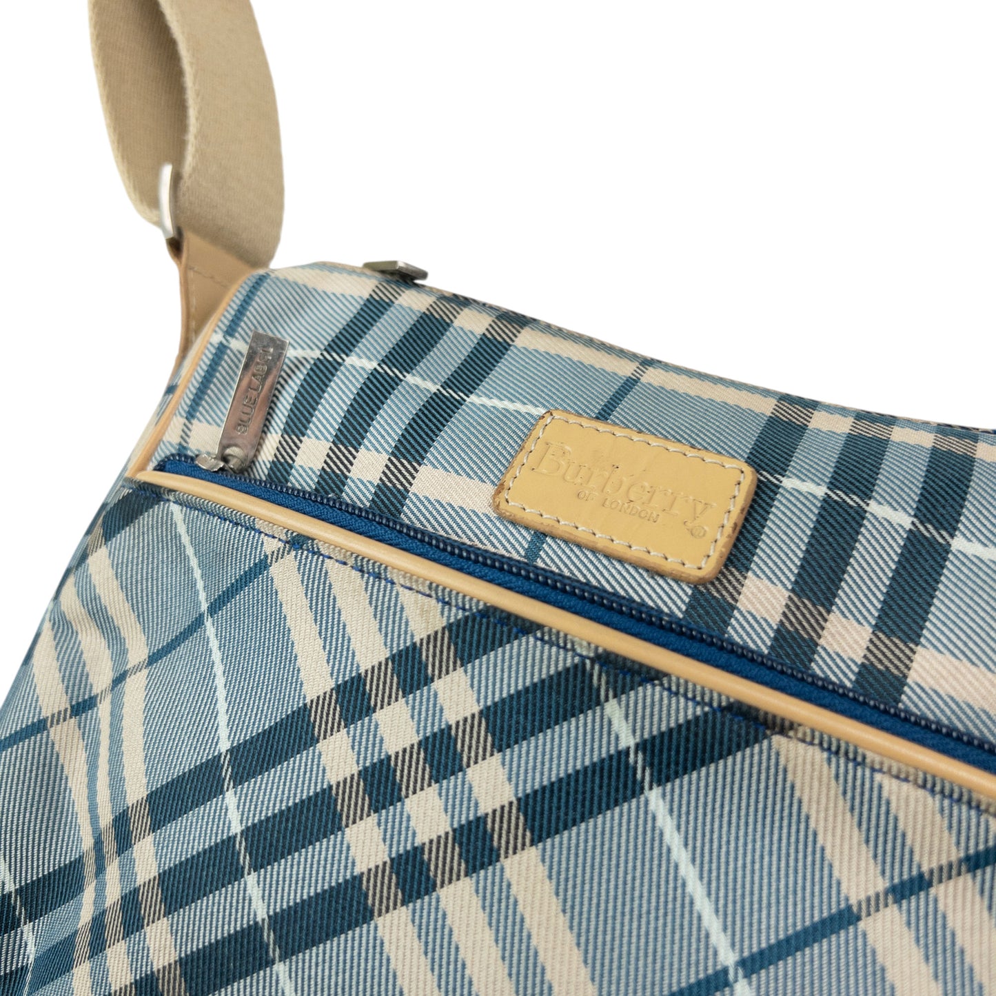 Vintage 2000s Burberry Blue Label Nova Check Crossbody Bag