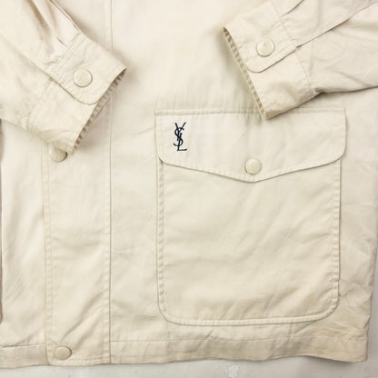 Vintage 90s YSL Yves Saint Laurent Zip Up Jacket Size XL