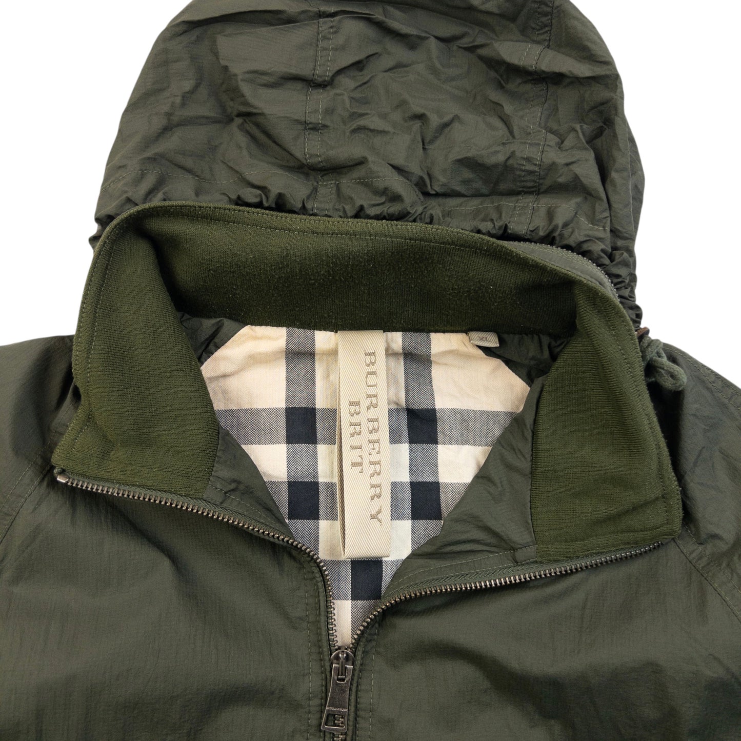 Vintage Burberry Brit Zip Up Jacket Size XS