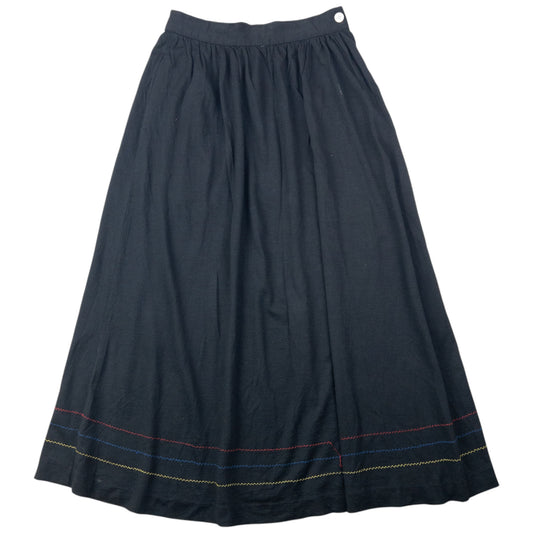 Vintage 90s Comme Des Garçons Tricot Embroidered Skirt Womens Size W23