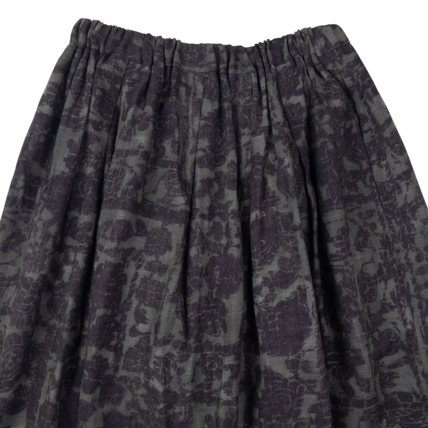 Vintage 90s Plantation By Issey Miyake Pattern Skirt Womens Size XL