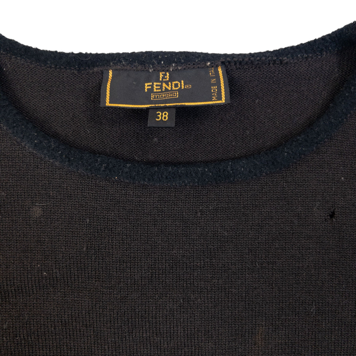 Vintage 90s Fendi Wool Jumper Womens Size L