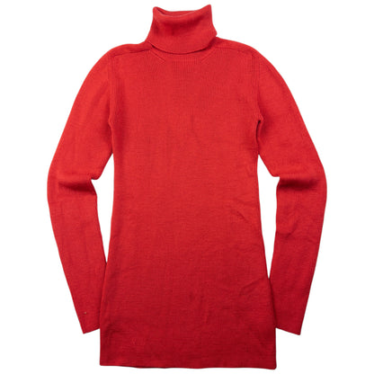 Vintage Yohji Yamamoto Knitted Wool Turtleneck Jumper Womens Size M