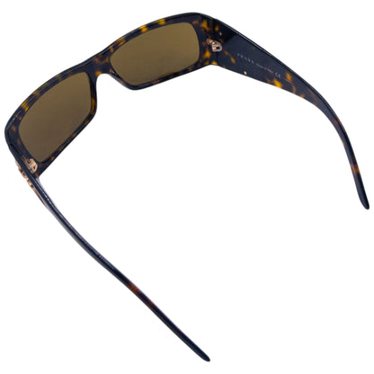 Vintage 2000s Prada Tortoise Shell Crest Sunglasses
