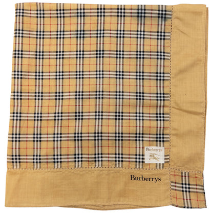 Vintage Burberry Nova Check Handkerchief