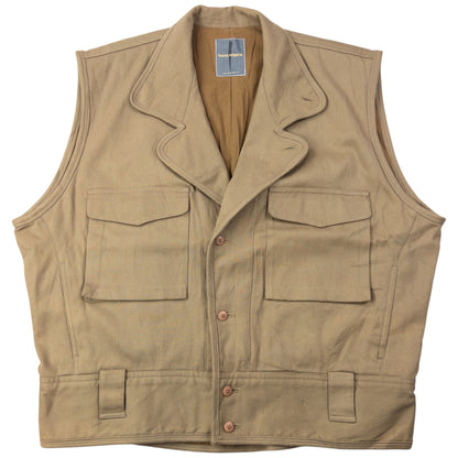 Vintage 80s Issey Miyake Button Up Gilet Vest Size L