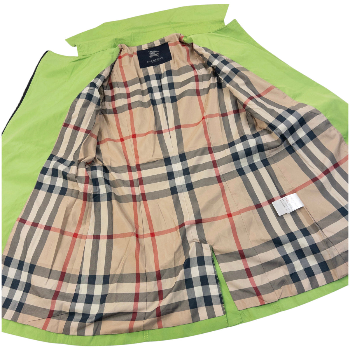Vintage 2000s Burberry Nova Check Lined Belt Waist Jacket Womens Size M