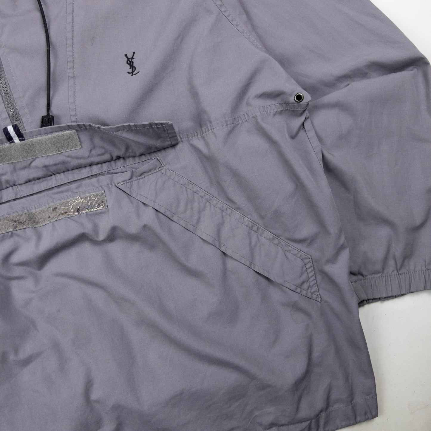 Vintage YSL Yves Saint Laurent Half Zip Jacket Size XL