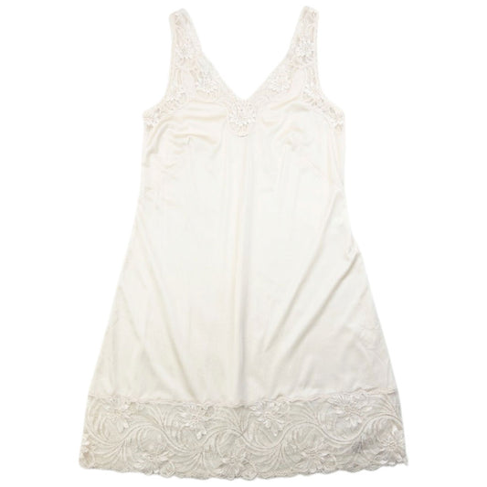Vintage 2000s Dior Lace Trim Slip Dress Womens Size S