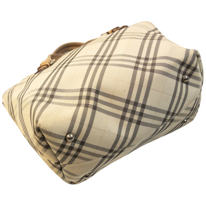 Vintage 2000s Burberry Blue Label Nova Check Handbag