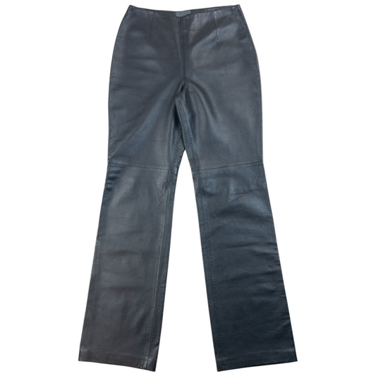 Vintage 2000s Versace Versus Leather Trousers Womens Size W26