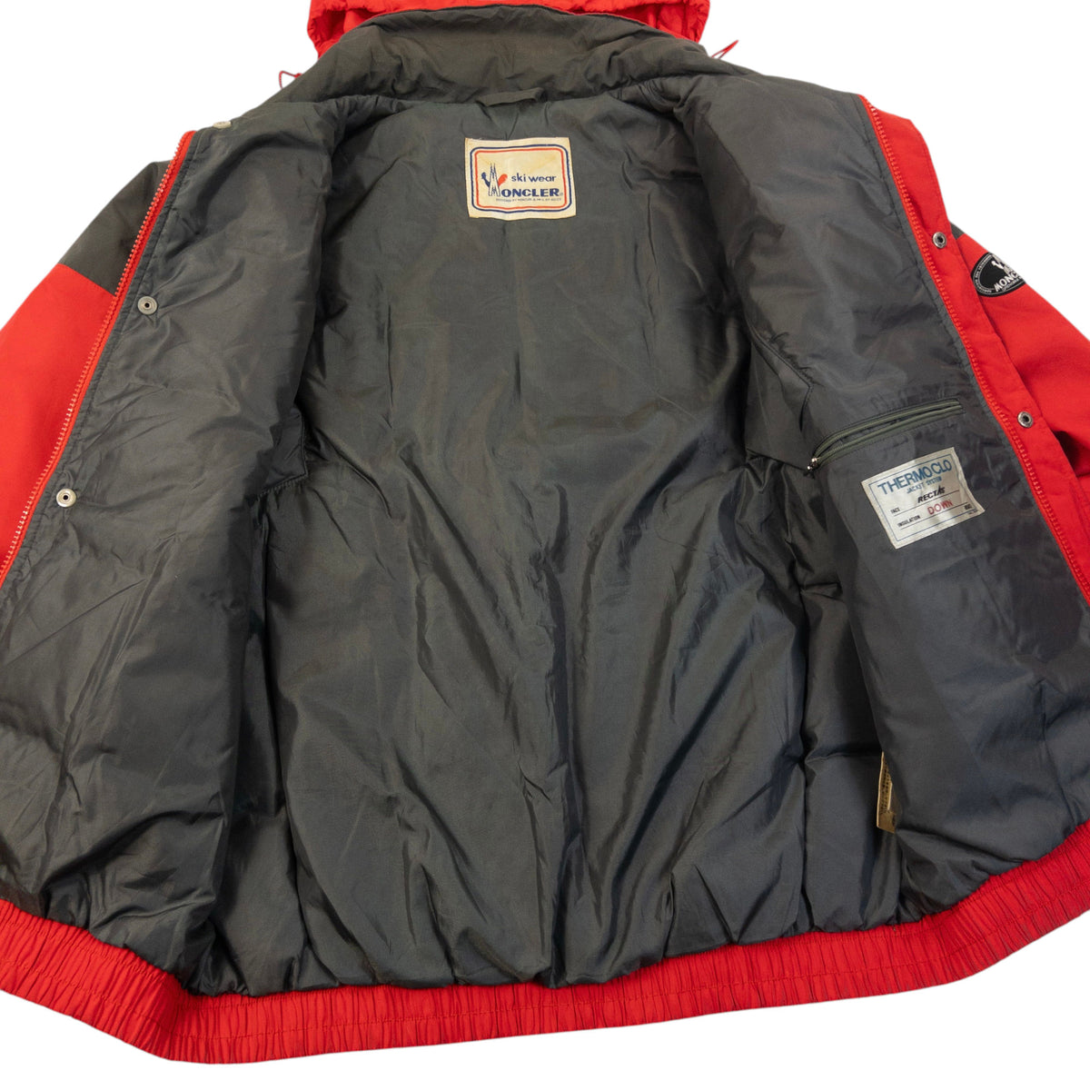 Vintage 90s Moncler Zip Up Padded Jacket Size M