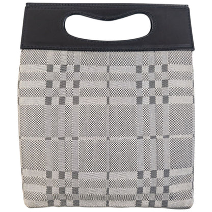 Vintage 2000s Burberry Nova Check Handbag in grey