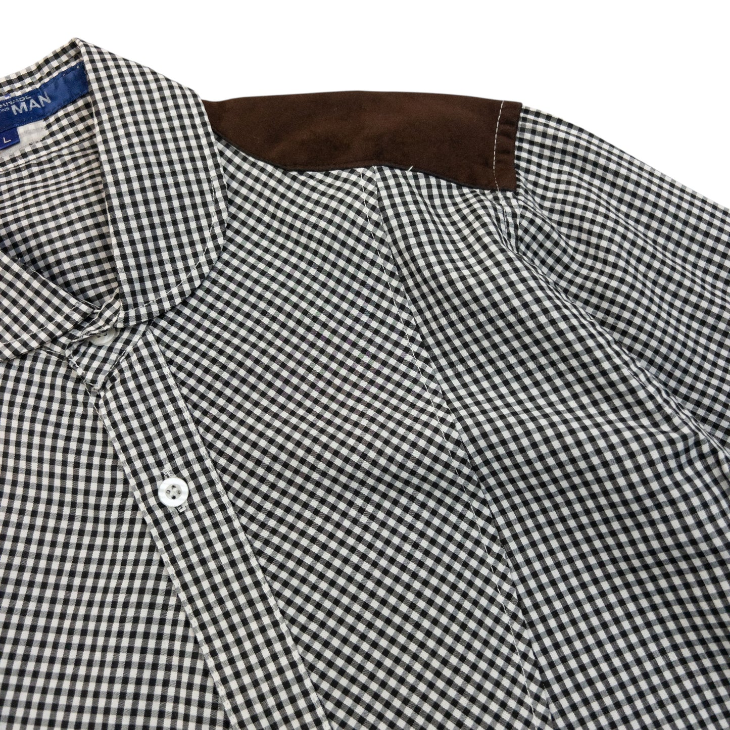 Vintage 2000s Junya Watanabe X Comme Des Garçons MAN Button Up Shirt Size S