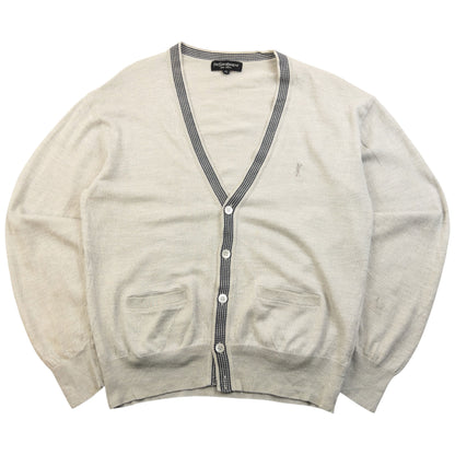 Vintage 90s YSL Yves Saint Laurent Lightweight Cardigan Size S