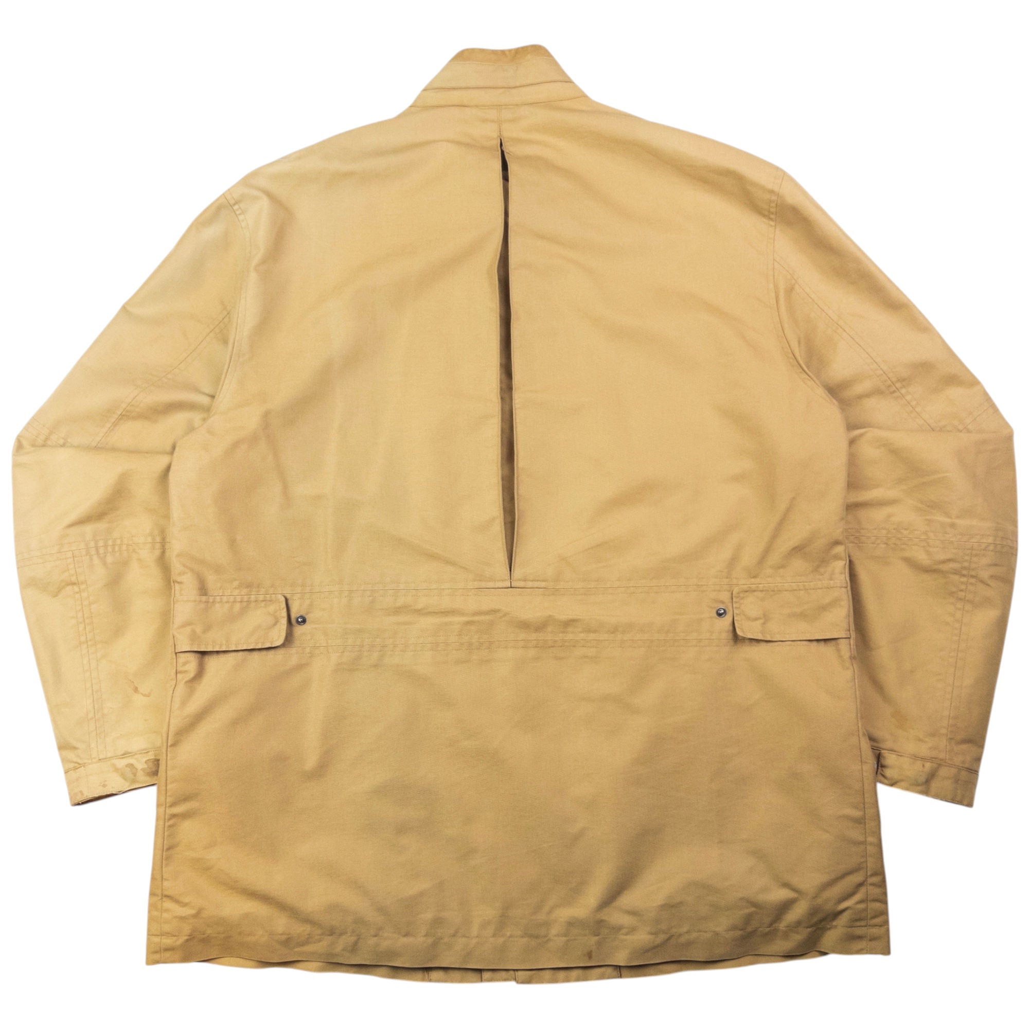 Vintage Burberry Zip Up Cargo Jacket Size XL