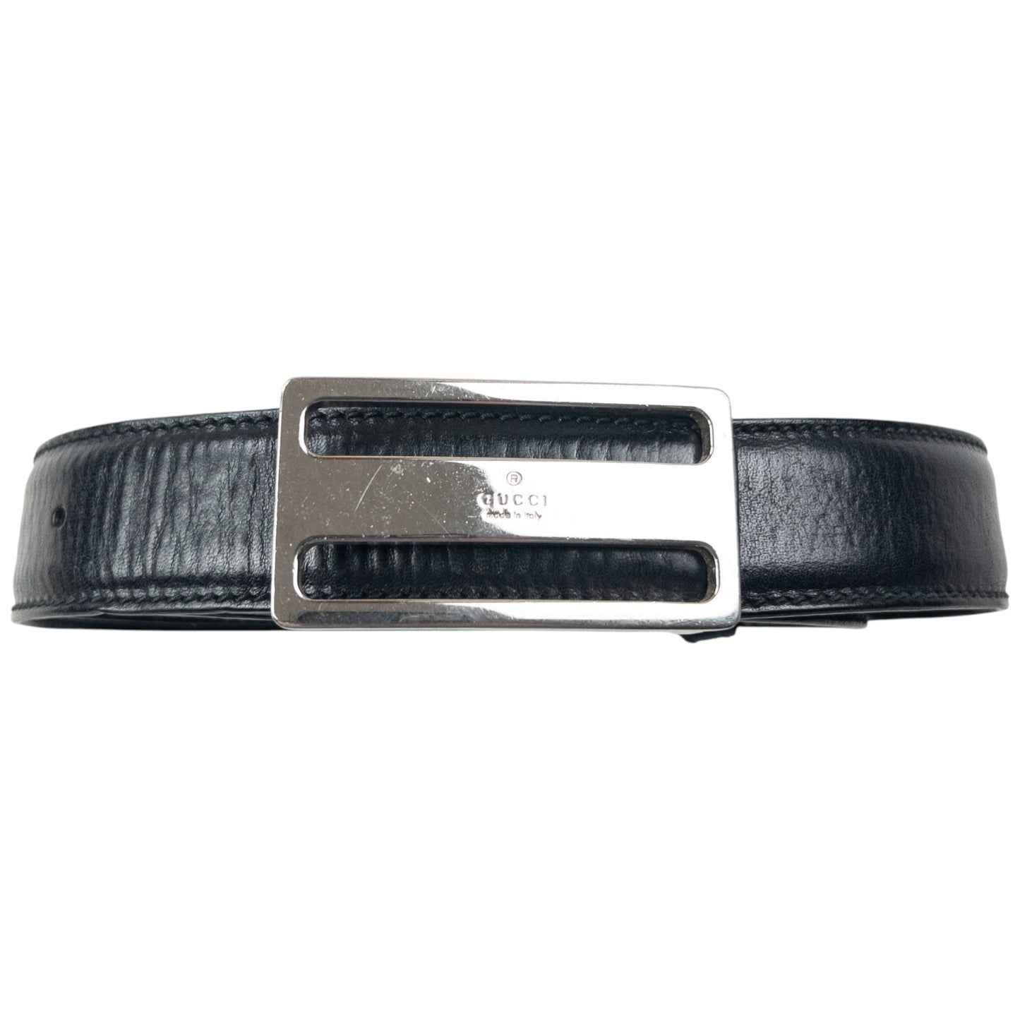 Vintage 2000s Gucci Leather Belt Size S