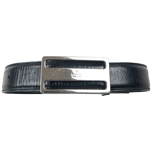 Vintage 2000s Gucci Leather Belt Size S