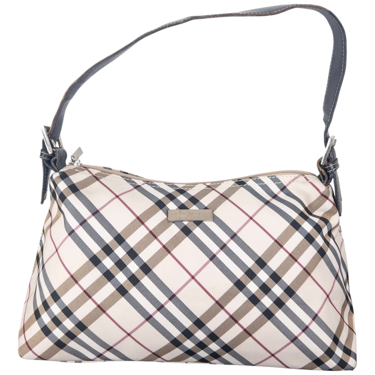 Vintage 2000s Burberry Blue Label Nova Check Shoulder Bag