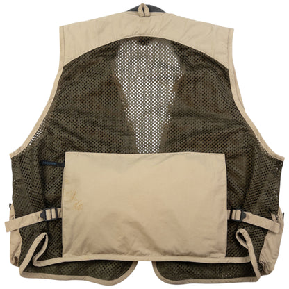 Vintage Montbell Multi Pocket Cargo Vest Gilet Size M