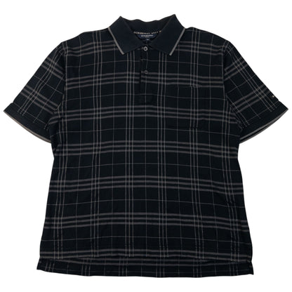 Vintage 2000s Burberry Golf Nova Check Polo Shirt Womens Size M