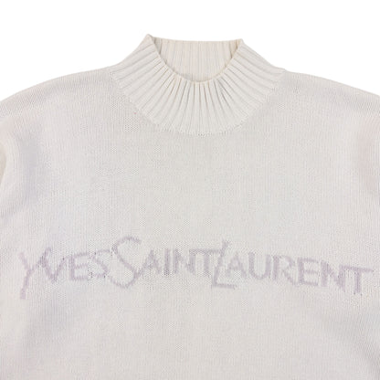 Vintage 2000s YSL Yves Saint Laurent Knit Jumper Size XL