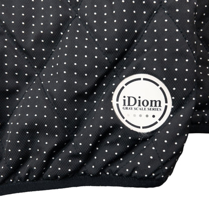 Vintage 2000s Burton iDiom Gray Scale Series Reversible Quilted Jacket Size S