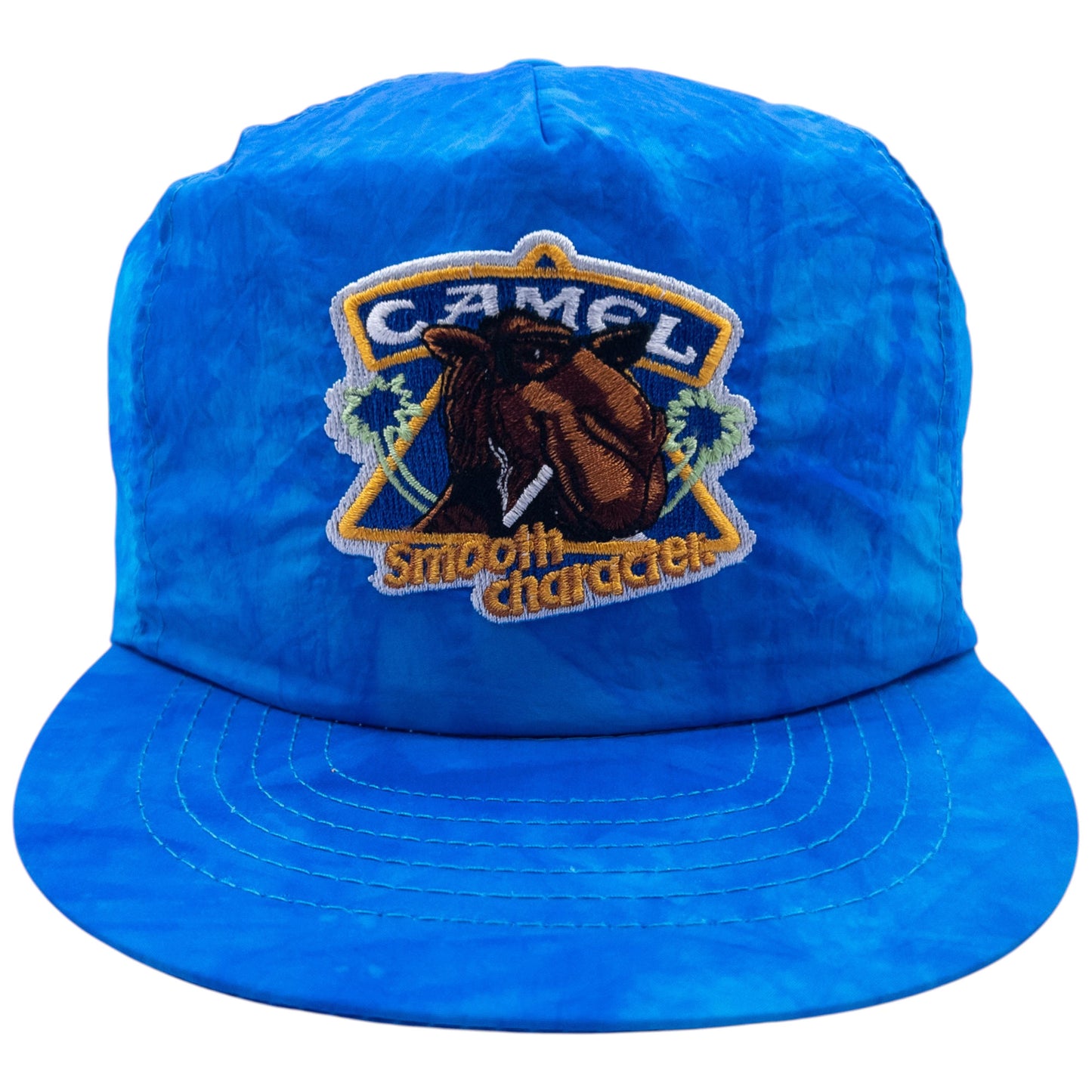 Vintage Camel Smooth Character Embroidered Hat