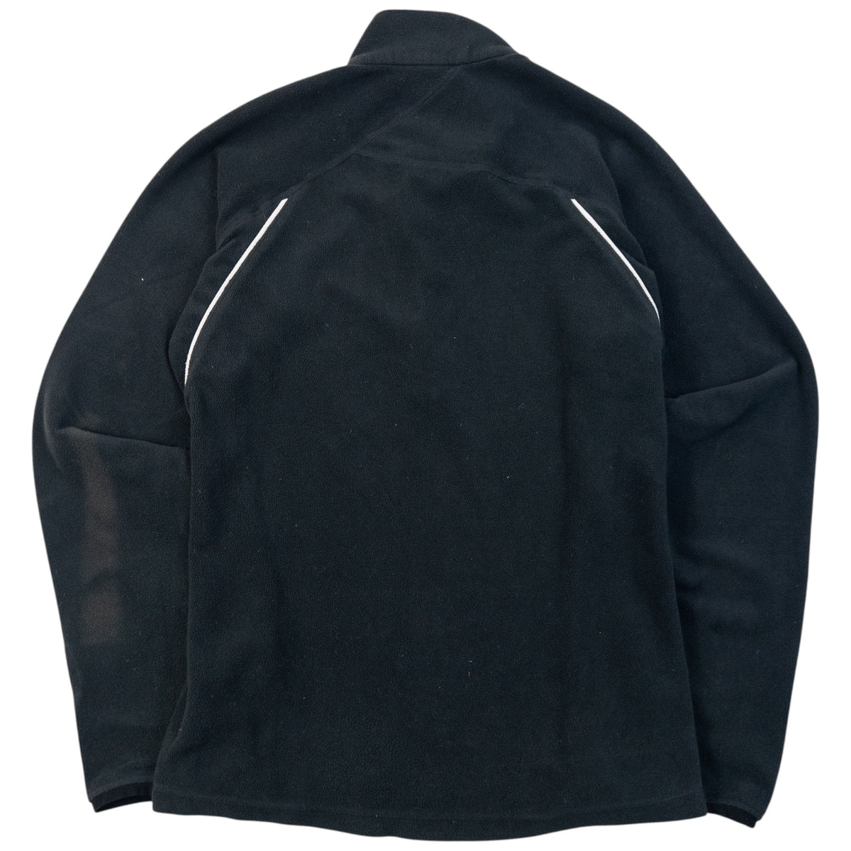Vintage 2000s Nike ACG Asymetrical Q Zip Fleece Sweatshirt in black, photo 2