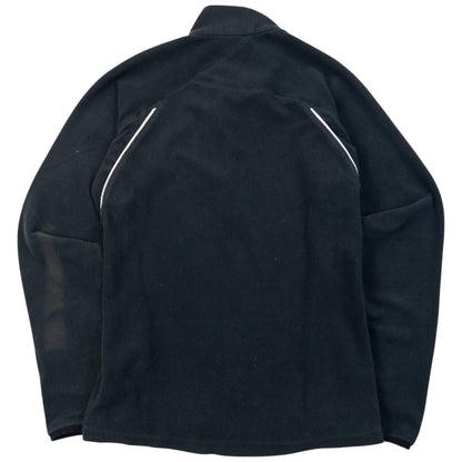 Vintage 2000s Nike ACG Asymetrical Q Zip Fleece Sweatshirt in black, photo 2