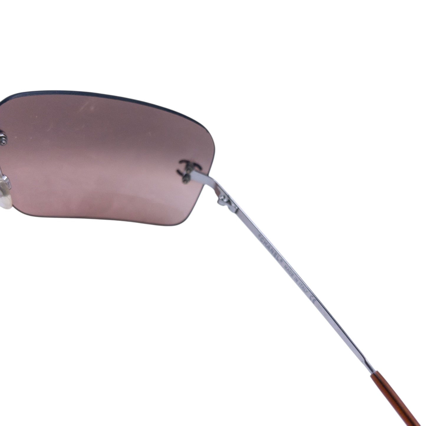 Vintage 2000s Chanel Rimless Sunglasses