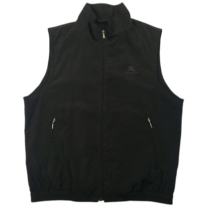 Vintage 2000s Burberry Zip Up Gilet Size XL