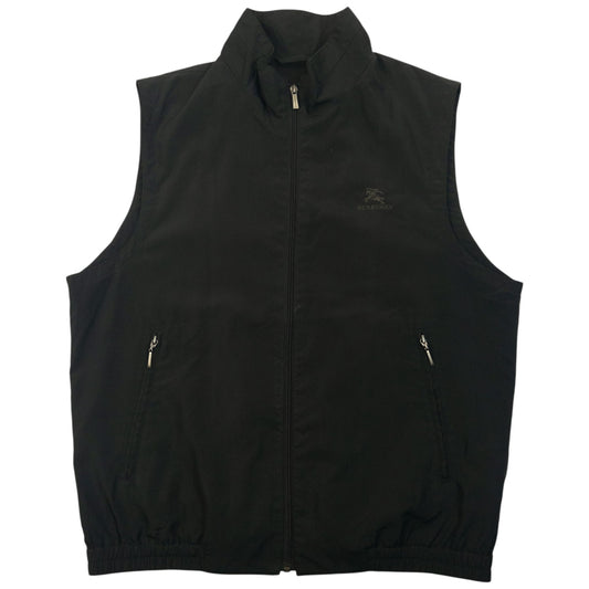 Vintage 2000s Burberry Zip Up Gilet Size XL