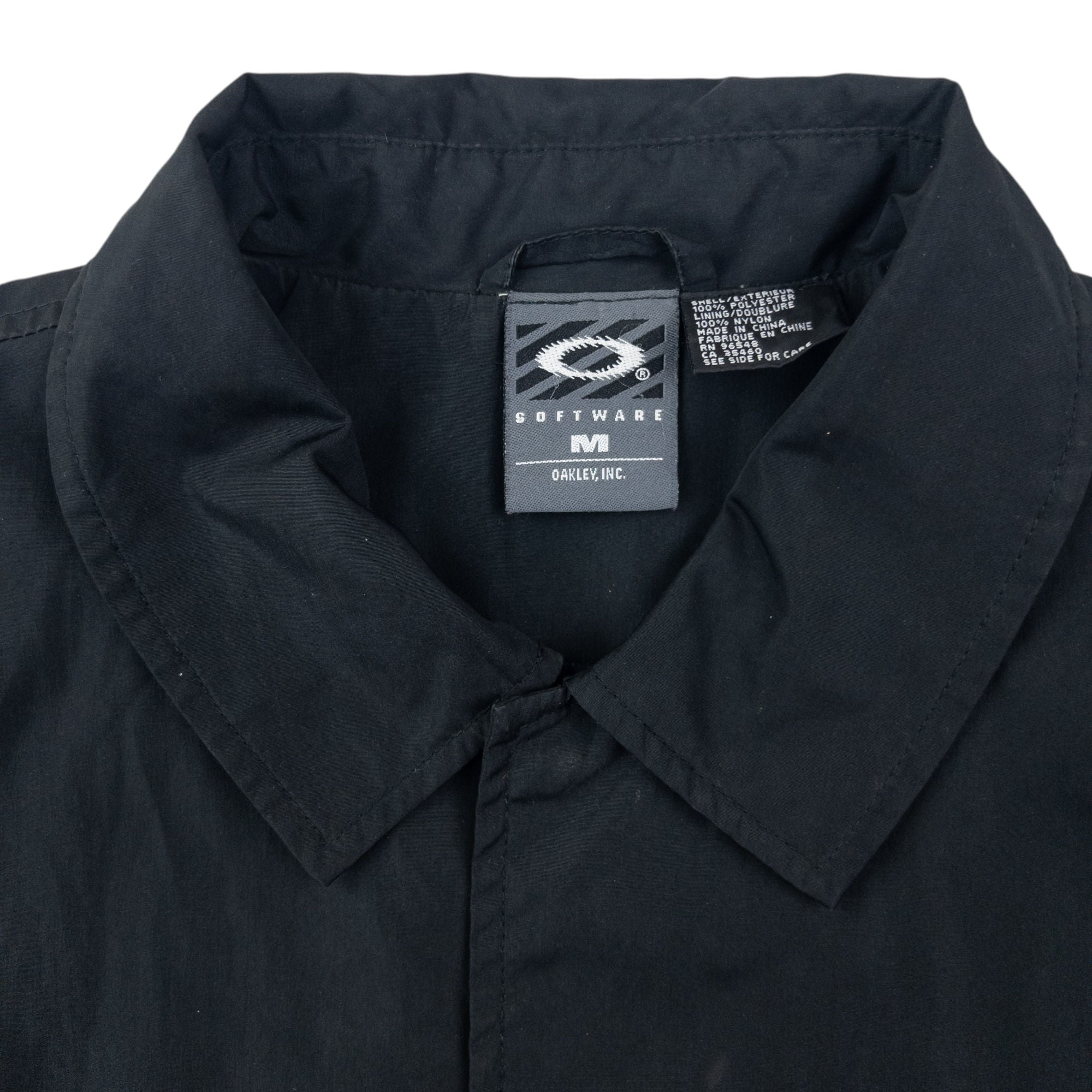 Vintage Oakley Lightweight Zip Up Jacket Size M